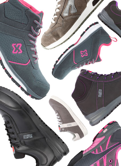 Veiligheidsschoenen voor dames