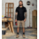 Werk T-shirt Job +, Zwart