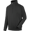 Werksweater met rits Job+, Zwart