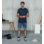 Werk T-shirt Job +, Marineblauw