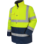 Würth MODYF high-visibility werkparka, geel/marineblauw