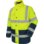 Würth MODYF high-visibility 4-in-1 werkparka, geel/marineblauw