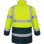 Würth MODYF high-visibility werkparka, geel/marineblauw