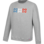 Werksweater met ronde kraag Made in France Würth MODYF grijs